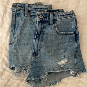 Abercrombie & Fitch Blue High Rise Jeans ( 2 pairs )